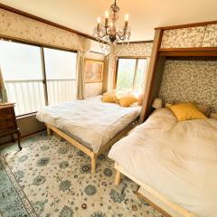 Unique house mixed Japanese and European old style