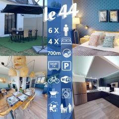Le 44 - Maison familiale - Grand confort - 700m Plages