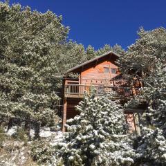 Chalet Vue sous cet Angles