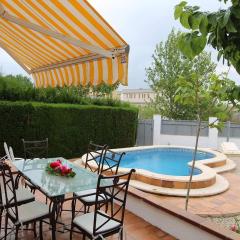 Casa ideal con piscina privada, cerca del mar, wifi gratis, aire opcional, mascotas y playa para perros - ES-184-16