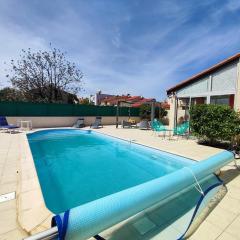 Pavillon 6 pers à Argelès-sur-Mer: piscine, clim, parking, WiFi, proche plage - FR-1-776-5