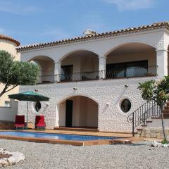 Alquiler vacacional de casa con piscina y vistas, max.6 personas, Roses - ES-366-5