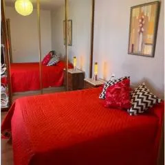 Habitación con baño compartido
