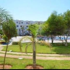 Appartement complexe Arrous Bahr mikki beach vue piscine et jardin