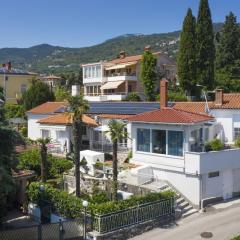 Villa Nika with Sea View and Charming Garden near Opatija