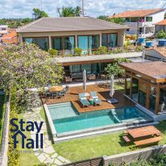 Mansão Luxo Beira Mar-Piscina e Cozinheira-SH125