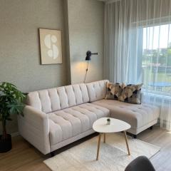 Bright studio apartment in Palanga-AC-Balcony-Self check-in