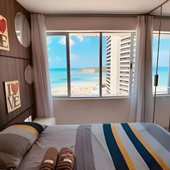 Elegante APT com vista para o mar de Ponta Negra