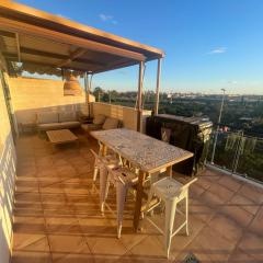 Mountains, the Sea and Orange Fields - Calm Retreat with Scenic Balcony