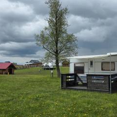 Domek, caravaning nad jeziorem, Giże