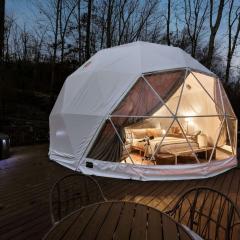 Outstanding Dome with Fire Pit and Hot-tub in Wardensville, West Virginia