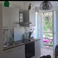 Agréable et frais au Nord joli studio Sophie rénové wifi parking balcon