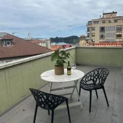 Apartamento en Astillero con dos terrazas