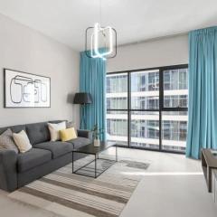 Silkhaus design 1BDR with Burj Khalifa view in new tower