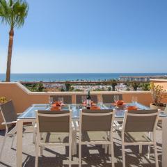 2163-Amazing penthouse, 2 terraces sea-golf view