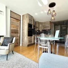 Charming 50m flat with stunning view of Megève