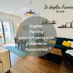 Le Duplex Franciade, centre-ville, parking, 2 chambres