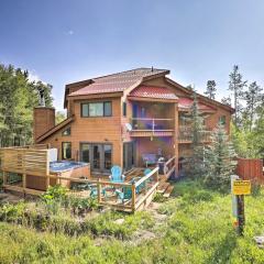 10 Mi to Keystone Resort Cabin with Private Hot Tub
