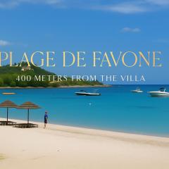 Villa Moderne de Standing avec Piscine Privée à 400m de la Plage - 4 Chambres