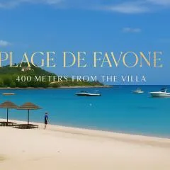 Villa Moderne de Standing avec Piscine Privée à 400m de la Plage - 4 Chambres