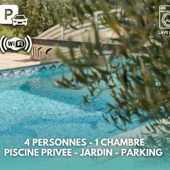 Le Clos des Oliviers - Piscine Privée - Jardin - Parking