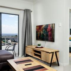 Golden Sunset Skyline View