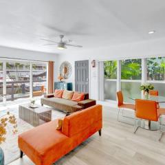 Orange Dream on the Water