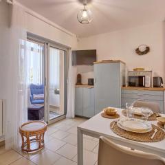 Appartement lumineux T1 bis, 2 pers, parking, Barbotan - FR-1-841-30