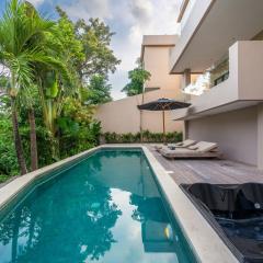 4BR Villa in Canggu with River and Jungle View