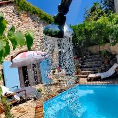 Festina Lente Heritage Villa Krk - Heated pool