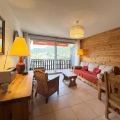Appartement calme avec balcon et vue montagne pour 4 pers - FR-1-515-227