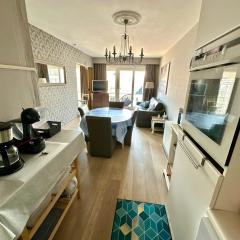 Charming Apartment direct access beach Blankenberge