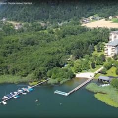VERONIKA Haus KMB Seeappartement am Ossiacher See mit direktem Seezugang und Hallenbad