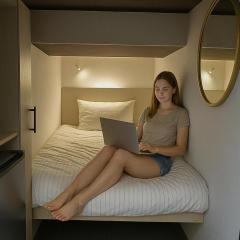 Luxury Private Capsule Room near Business Bay Downtown