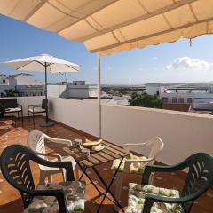 Ático Casa Levante - Terraza y Marismas