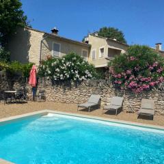 La Rochère - Hameau piscine à Gordes