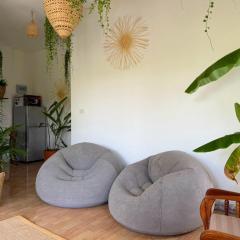 Bali style bungalows