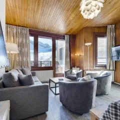 Tignes Val Claret : Duplex 4 pièces pour 8 personnes avec Wifi et balcon - FR-1-641-109