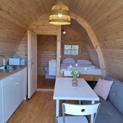 Luxe Houten Pod nr 4 Aagtekerke Dichtbij Zee en Natuur