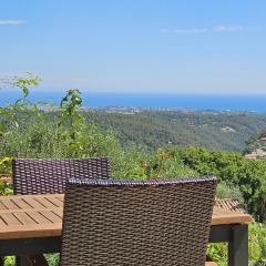 Appartement VUE MER an der Côte d'Azur für 2-3 Personen mit Gartenanteil