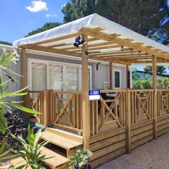 Camping DEL MAR 4 Étoiles à ARGELÈS SUR MER Mobil-Home Cosy en 3Ch au calme