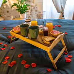Amoureux Suite romantique Spa privé Cinta Bali châteaux de la Loire
