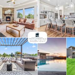 Modern 5BR Retreat with Hot Tub Cold Plunge & Park