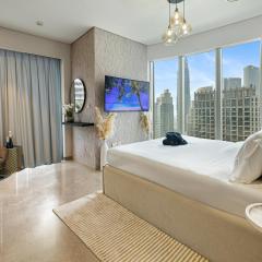 Luxury 2BR Apartment With Burj Khalifa View, Downtown Dubai -Near Dubai Mall