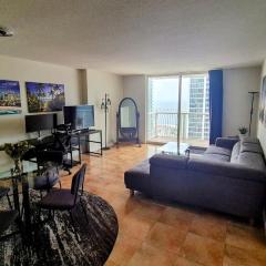 36th Floor Brickell Suite with City Skyline and Bay Views
