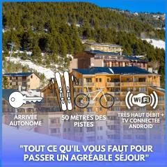 Appartement aux pieds des pistes