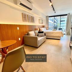 Studio Leblon - Moderno com piscina e academia.