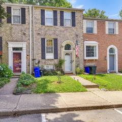 Less Than 25 Mi to Downtown Baltimore and DC Apt with Deck