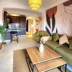 Modern Gueliz Center Studio Wi-fi, free Parking