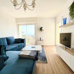 Grand appartement refait à neuf belle vue mer